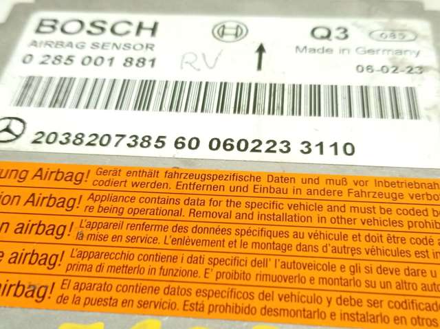 MERCEDES 0285001881 в наличии Ужгород