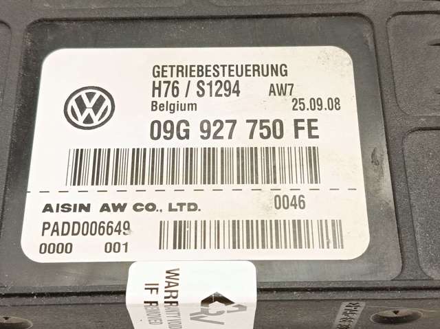09G927750FE VAG Блок управления акпп купить в Одесса