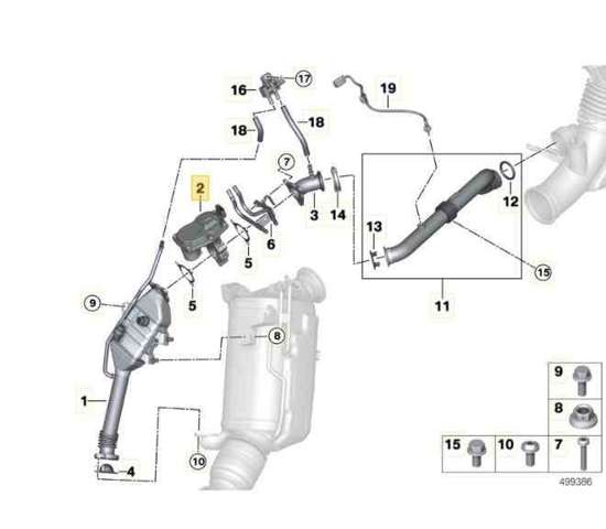 BMW 11718576810 Клапан EGR рециркуляции газов в наличии Ужгород