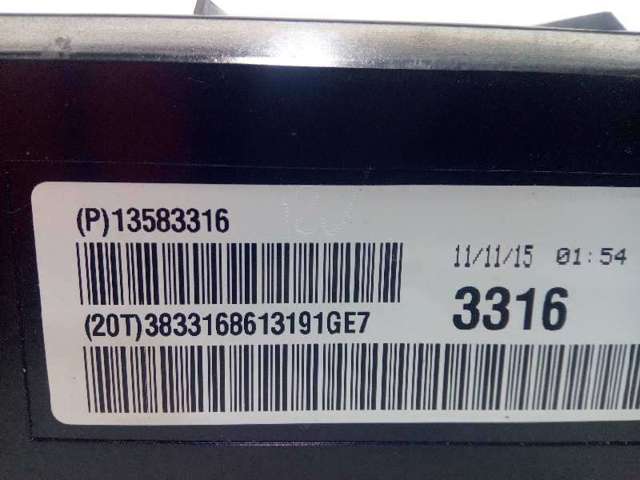 OPEL 13583316 в наличии Украина