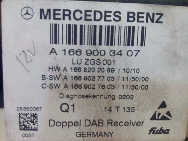 MERCEDES 1669003407 в наличии Ирпень