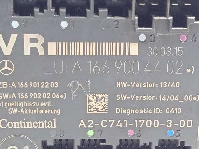 MERCEDES 1669004402 Блок комфорта передней двери в наличии Кривой Рог