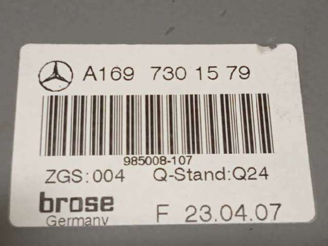 MERCEDES 1697301579 Механизм стеклоподъемника двери задней левой в наличии Винница