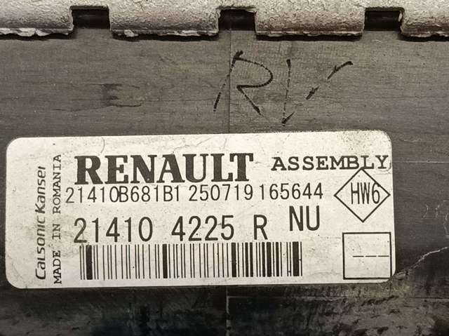 RENAULT 214104225R Радиатор в наличии Полтава