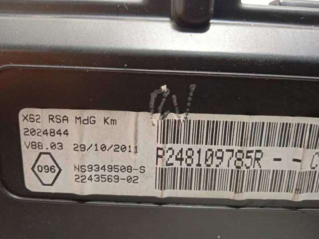 248109785R NISSAN Панель приборов купить в Черновцы