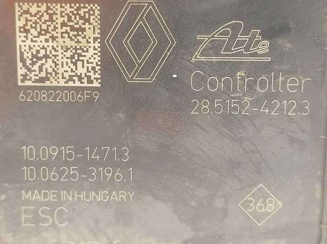 RENAULT 28515242123 Блок управления АБС (ABS) гидравлический в наличии Кривой Рог