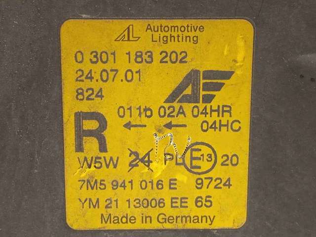 301183202 FORD Правая фара купить в Запорожье