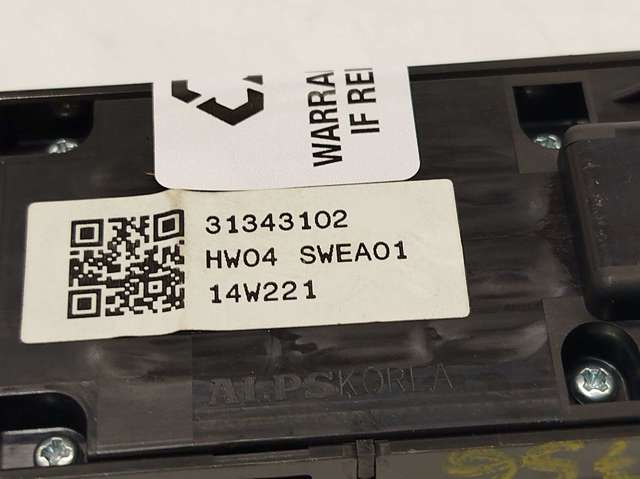 31343102 VOLVO Кнопочный блок управления стеклоподъемником передний левый купить в Днепр