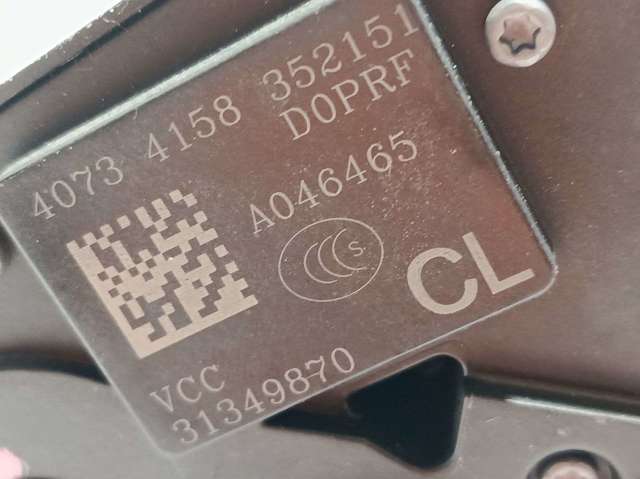 31349870 Замок двери задней левой купить Украина