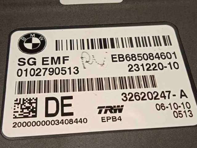 34436850846 BMW Блок управления (модуль) электромеханического стояночного тормоза купить в Украина