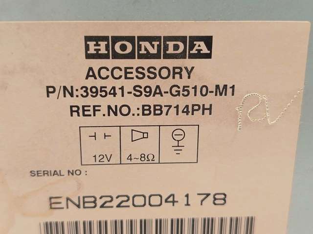 HONDA 39541S9AG510M1 в наличии Черновцы