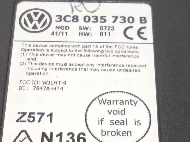 3C8035730B Блок управление Bluetooth купить Ирпень