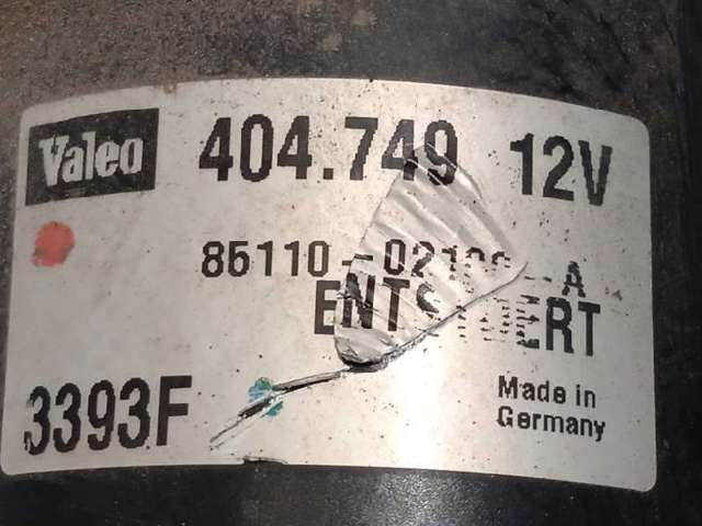 404749 TOYOTA Мотор стеклоочистителя лобового стекла купить в Тернополь