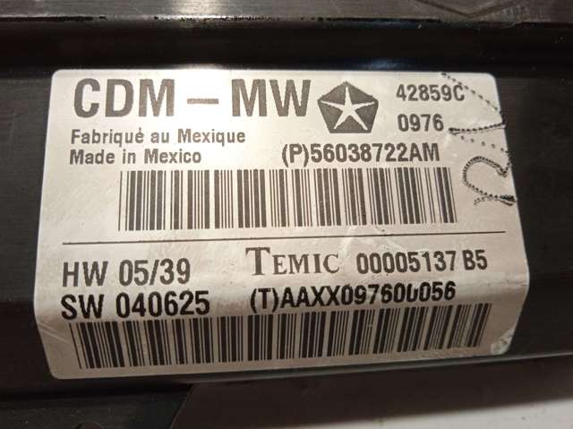 56038722AM CHRYSLER купить в Ирпень
