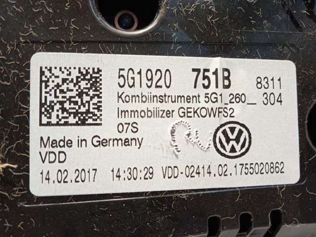 5G1920751B VAG Панель приборов купить в Днепр