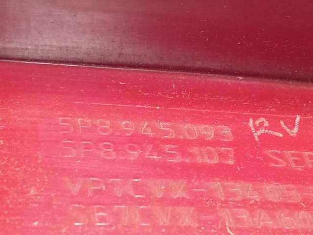 5P8945107 VAG Фонарь задний левый внутренний купить в Тернополь