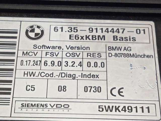 BMW 5WK49111 Блок комфорта в наличии Черновцы