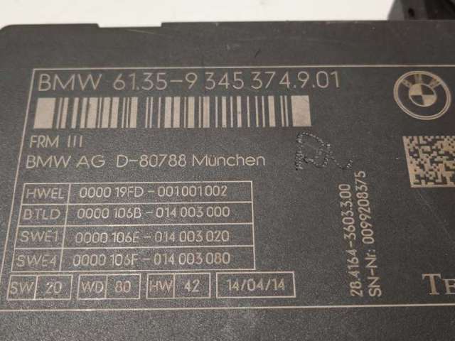 BMW 61359345374 в наличии Черкассы