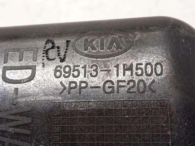 HYUNDAI 695131H500 Корпус заливной горловины топливного бака в наличии Полтава