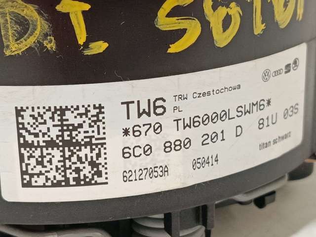 VAG 6C0880201D81U Подушка безопасности водителя в наличии Харьков