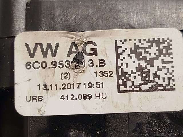 6C0953513BIGI VAG Кольцо контактное, шлейф руля купить в Запорожье
