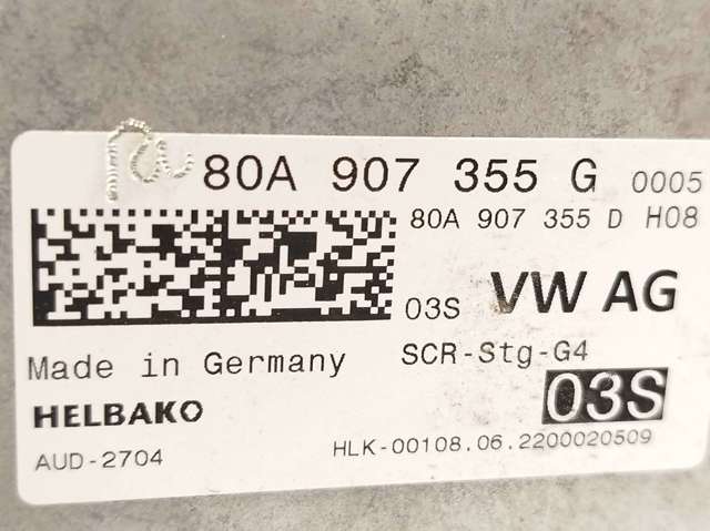 VAG 80A907355G в наличии Полтава