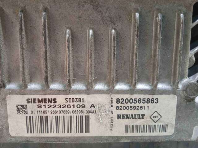 8200592611 RENAULT Блок управления двигателем купить в Хмельницкий