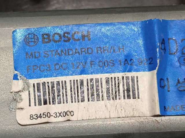HYUNDAI 834503X000 Мотор стеклоподъемника двери задней левой в наличии Каменское