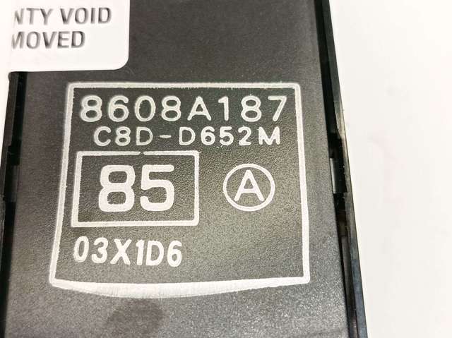 8608A187 MITSUBISHI Кнопочный блок управления стеклоподъемником передний левый купить в Николаев
