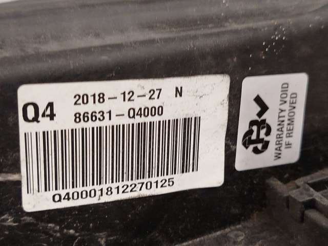 HYUNDAI 86631Q4000 Усилитель заднего бампера в наличии Черкассы