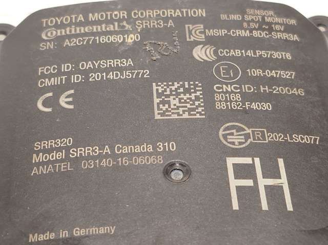 88162F4030 TOYOTA Датчик контроля мертвой зоны задний купить в Ирпень