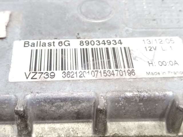 OPEL 89034934 Ксенон, блок управления в наличии Житомир