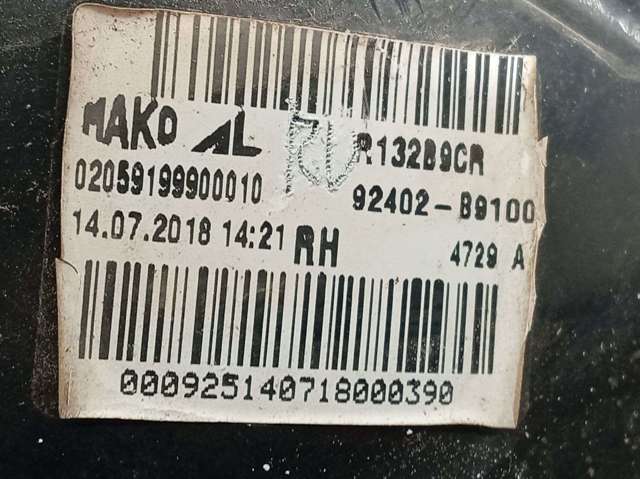 HYUNDAI 92402B9100 Фонарь задний правый в наличии Украина