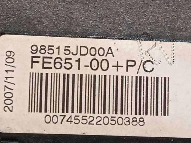 98515JD00A NISSAN Подушка безопасности (AIRBAG) пассажирская купить в Николаев