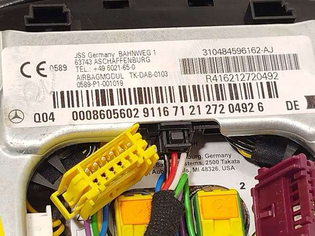 A00086056029116 MERCEDES Подушка безопасности водителя купить в Ровно