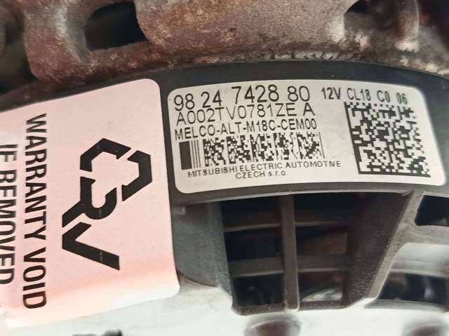 PEUGEOT A002TV0781ZE Генератор в наличии Харьков