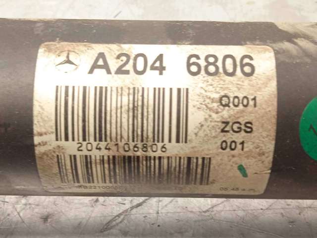 A2044106806 MERCEDES Вал карданный задний, в сборе купить в Черновцы