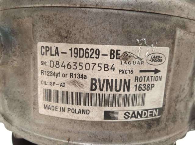 LAND ROVER CPLA19D629BE Компрессор кондиционера в наличии Ужгород