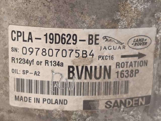 CPLA19D629BE LAND ROVER Компрессор кондиционера купить в Хмельницкий
