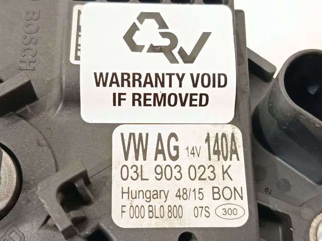 F000BL0800 VAG Генератор купить в Житомир