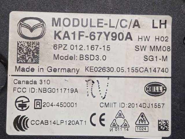 MAZDA KA1F67Y90A в наличии Кривой Рог