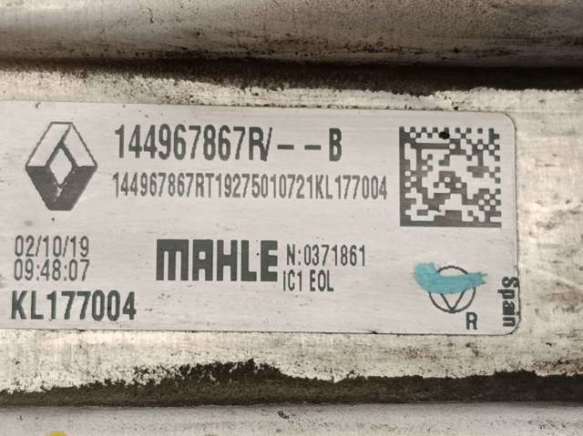 RENAULT KL177004 Интеркулер в наличии Павлоград