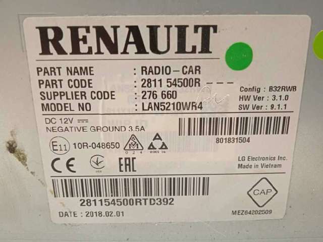 RENAULT LAN5210WR4 в наличии Полтава