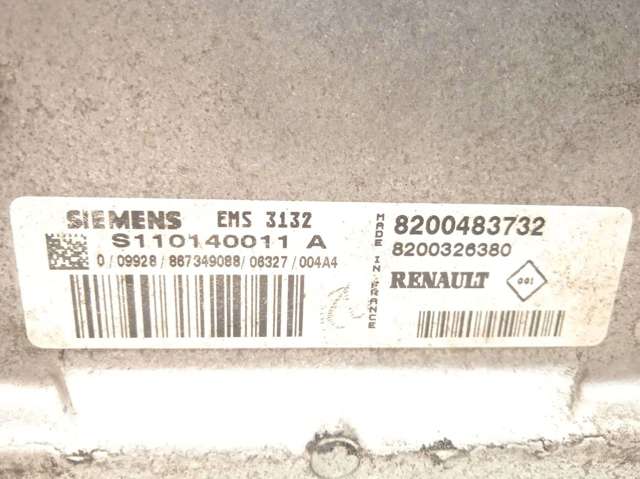 S110140011A RENAULT Модуль управления (ЭБУ) двигателем купить в Винница