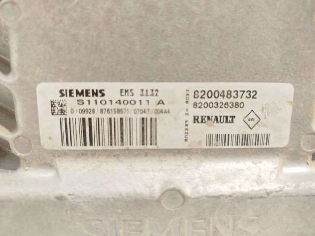 RENAULT S110140011A Блок управления двигателем в наличии Тернополь