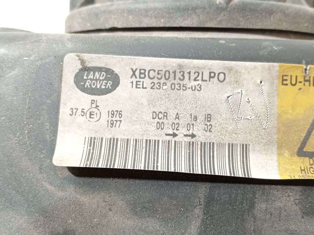 XBC501312LPO LAND ROVER Фара левая купить в Львов
