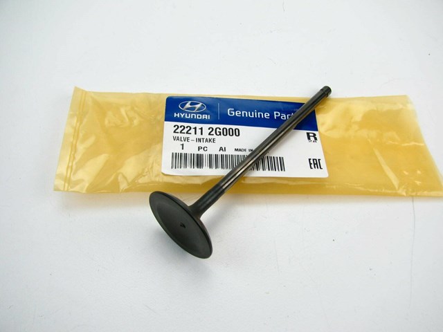 Клапан впускной 222112G000 HYUNDAI