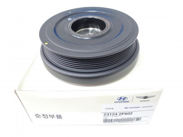 Шкив-демпфер коленвала 231242F602 HYUNDAI