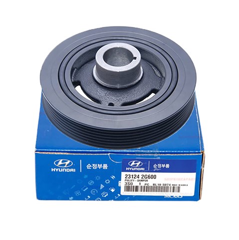 Шкив коленвала (демпфер) 231242G600 HYUNDAI