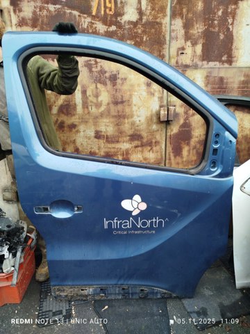 Пассажирская передняя дверь 801005445R RENAULT